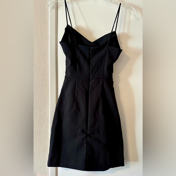 Zara Cowl Neck Black Dress mini - Picture 5 of 11